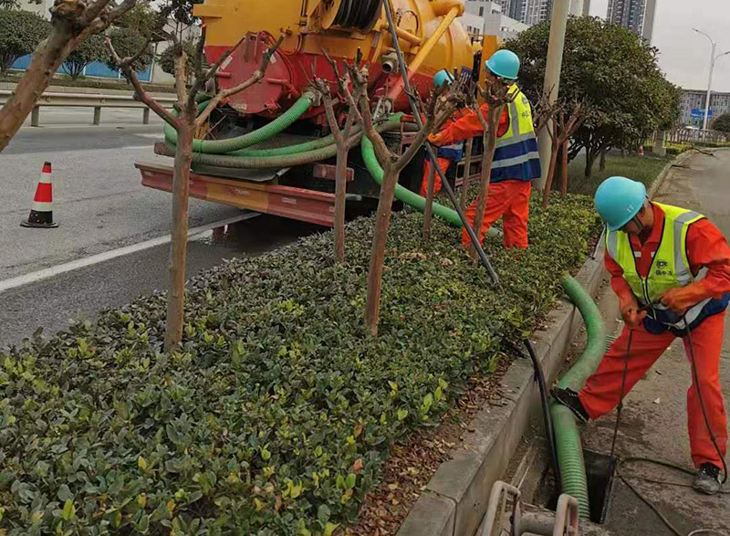 潢川市政管道清淤
